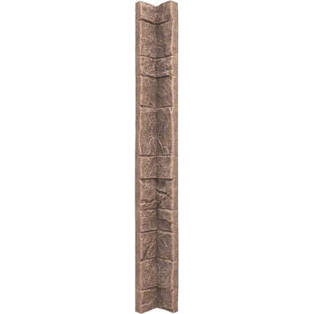 Ekena Millwork Universal Inside Corner for StoneWall Faux Stone Siding Panels PNUIC03X48NH
